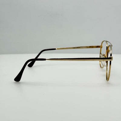 Conti London Eyeglasses Eye Glasses Frames Aviator Gold 54-18