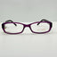 Flower Eyeglasses Eye Glasses Frames 6021 513 53-18-140 Purple