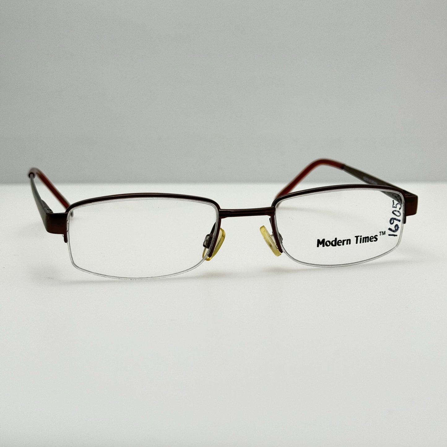 Modern Times Eyes Eyeglasses Eye Glasses Frames Pirate Brown 52-19-145