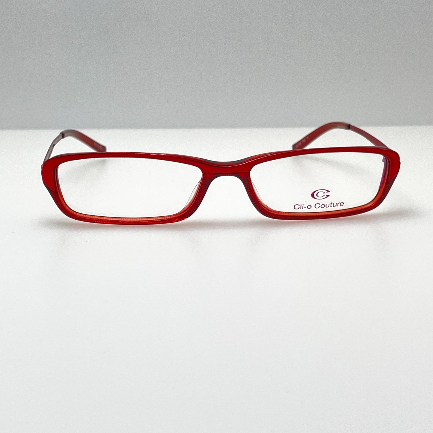 Cli-o Couture Eyeglasses Eye Glasses Frames CC-006 Red 53-16-130