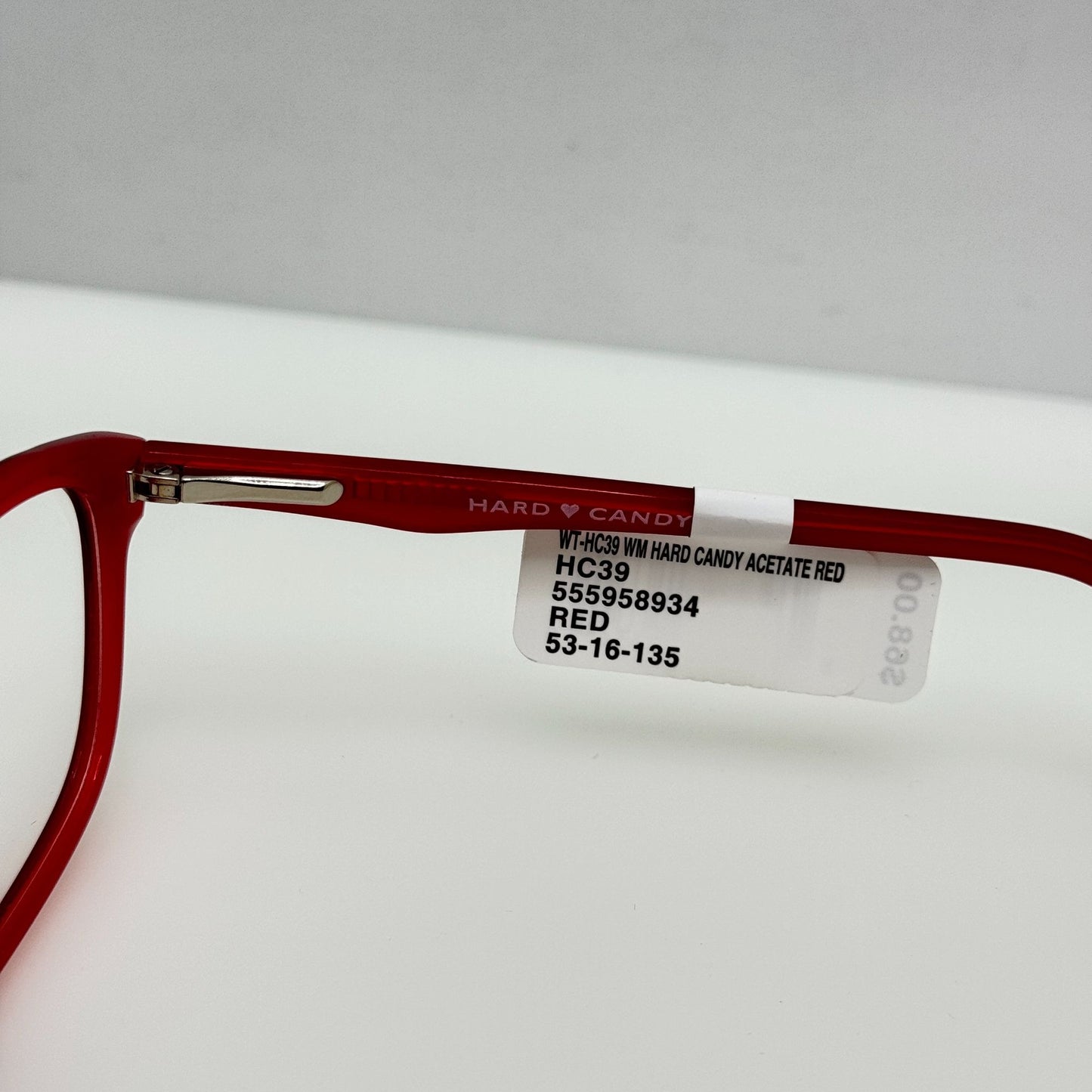 Hard Candy Eyeglasses Eye Glasses Frames HC39 RED 53-16-135