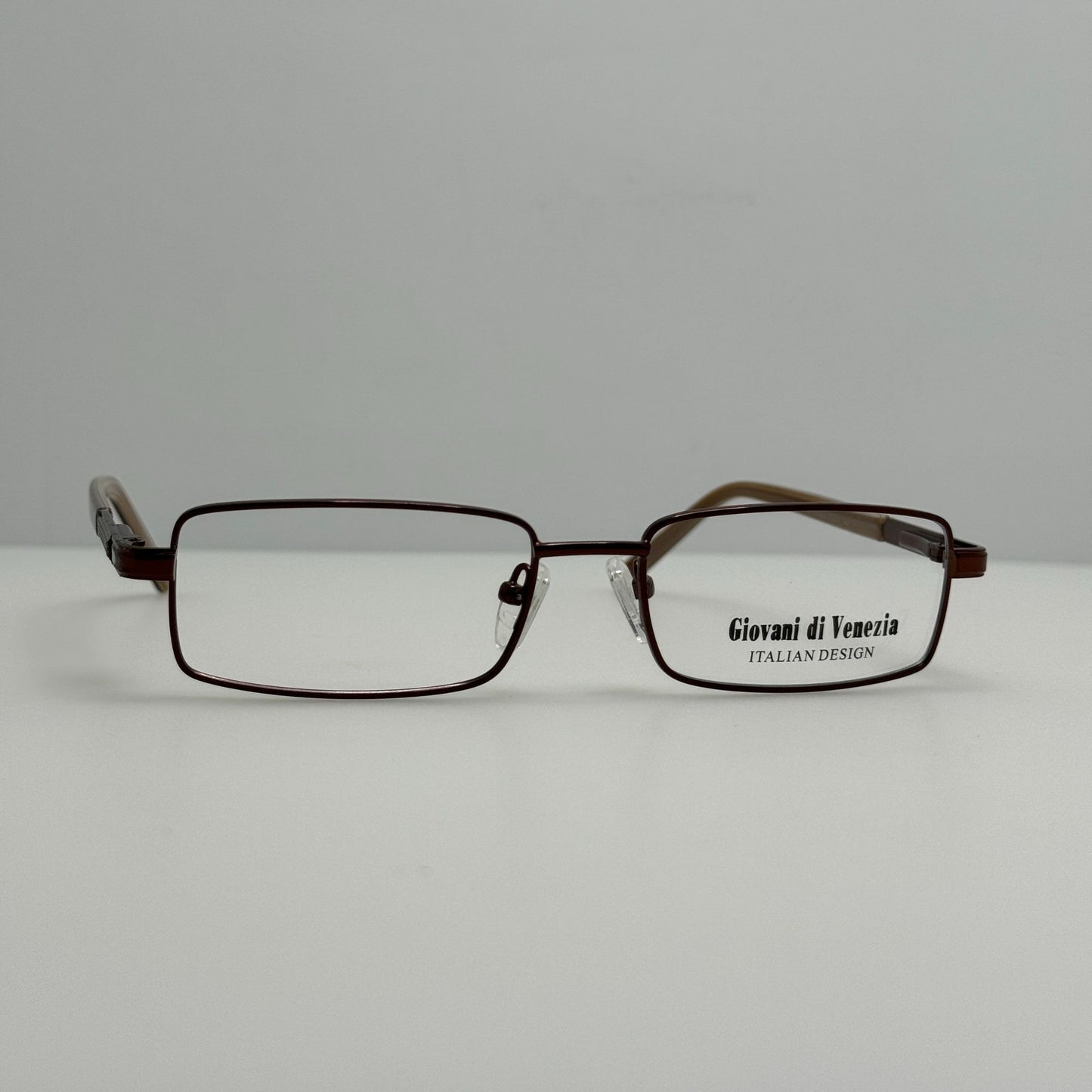 Giovani Di Venezia Eyeglasses Eye Glasses Frames Charles Matte Brown 53-17-140