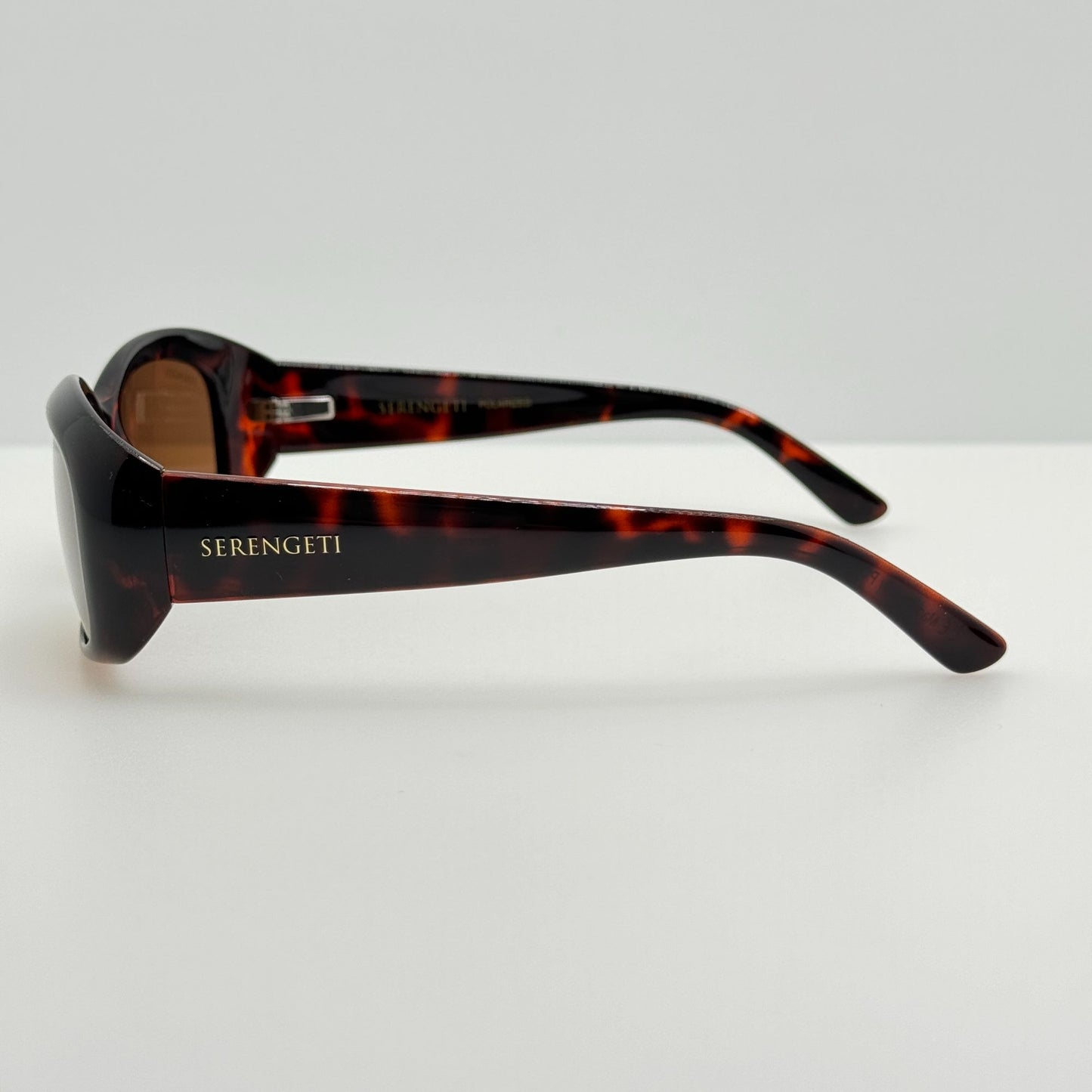 Serengeti Sunglasses 8979-S Bianca 56-15-130 Polarized Shiny Red Tortoise Italy