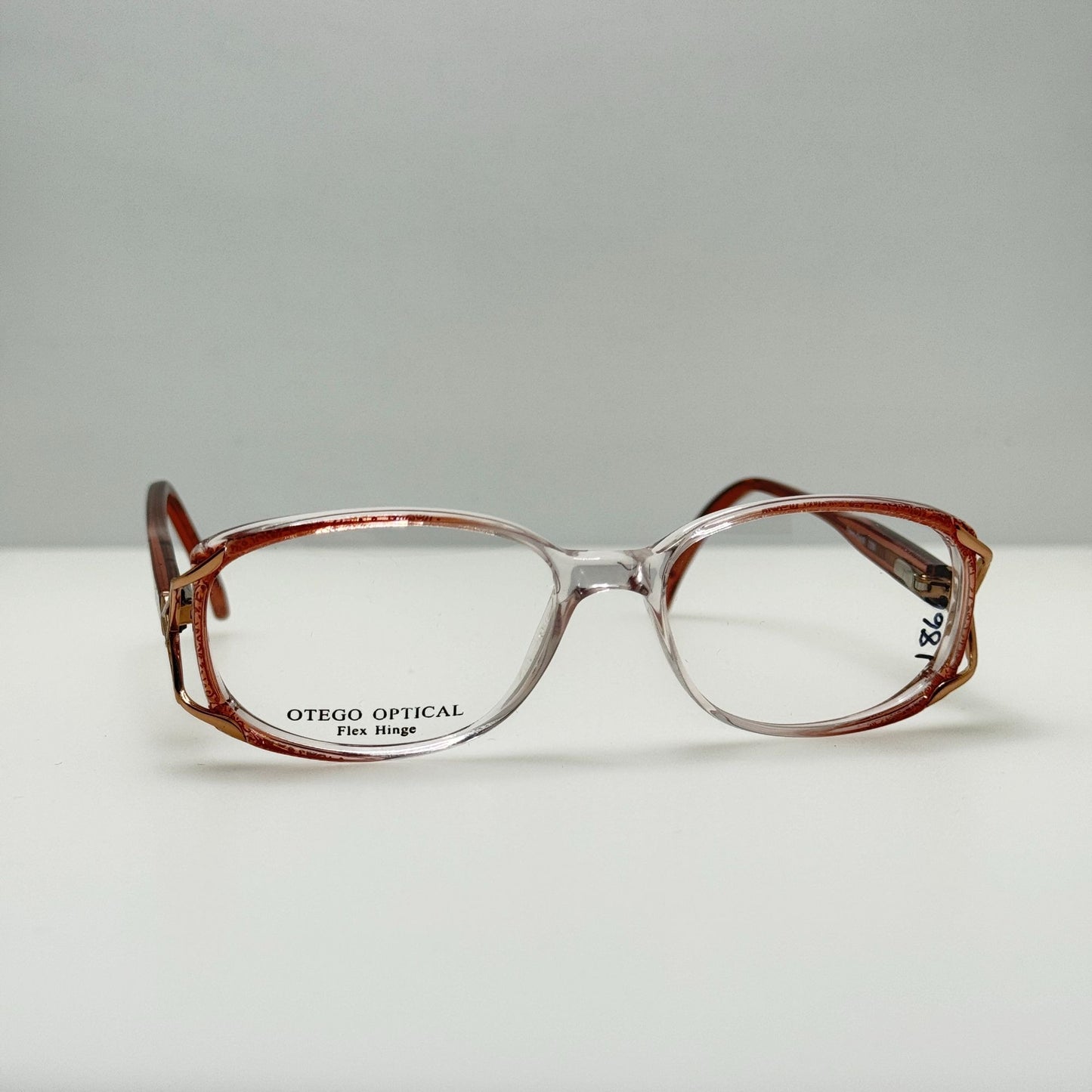 Otego Optical Eyeglasses Eye Glasses Frames Irene Flex Fawn Gold 48-17-130