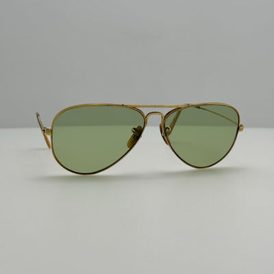 Ray Ban Eyeglasses Eye Glasses Frames Aviator Bausch & Lomb 1/10 12KGF 52-14