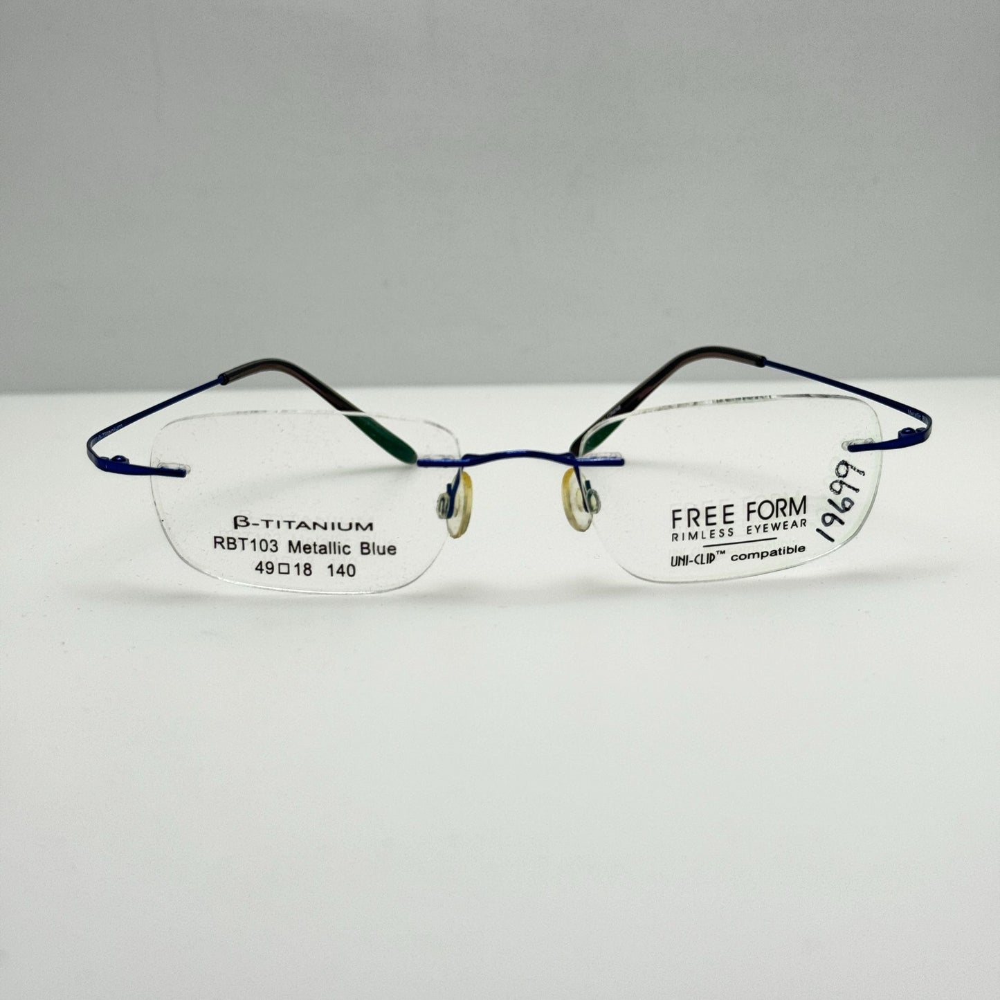 Free Form Eyeglasses Eye Glasses Frames RBT103 49-18-140