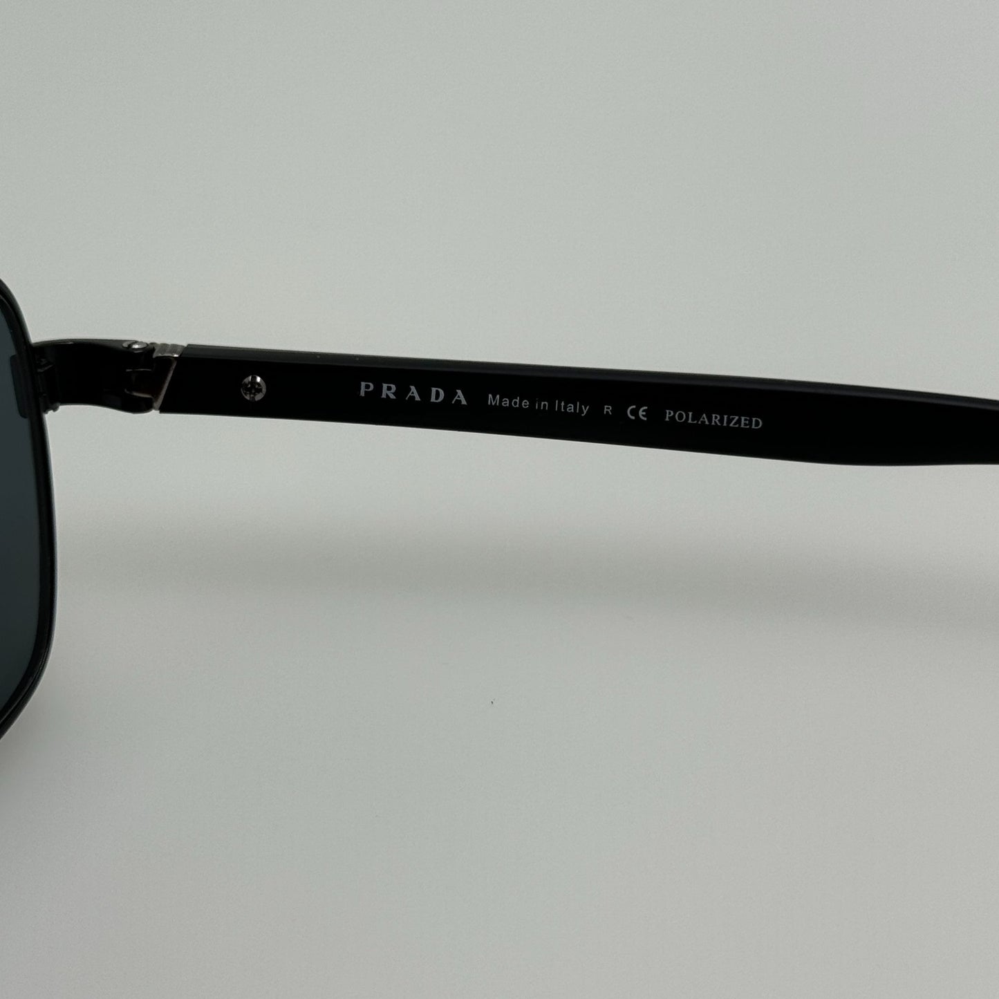 Prada Sunglasses SPS 55N 63-16-135 Polarized Italy 1BO-5Z1