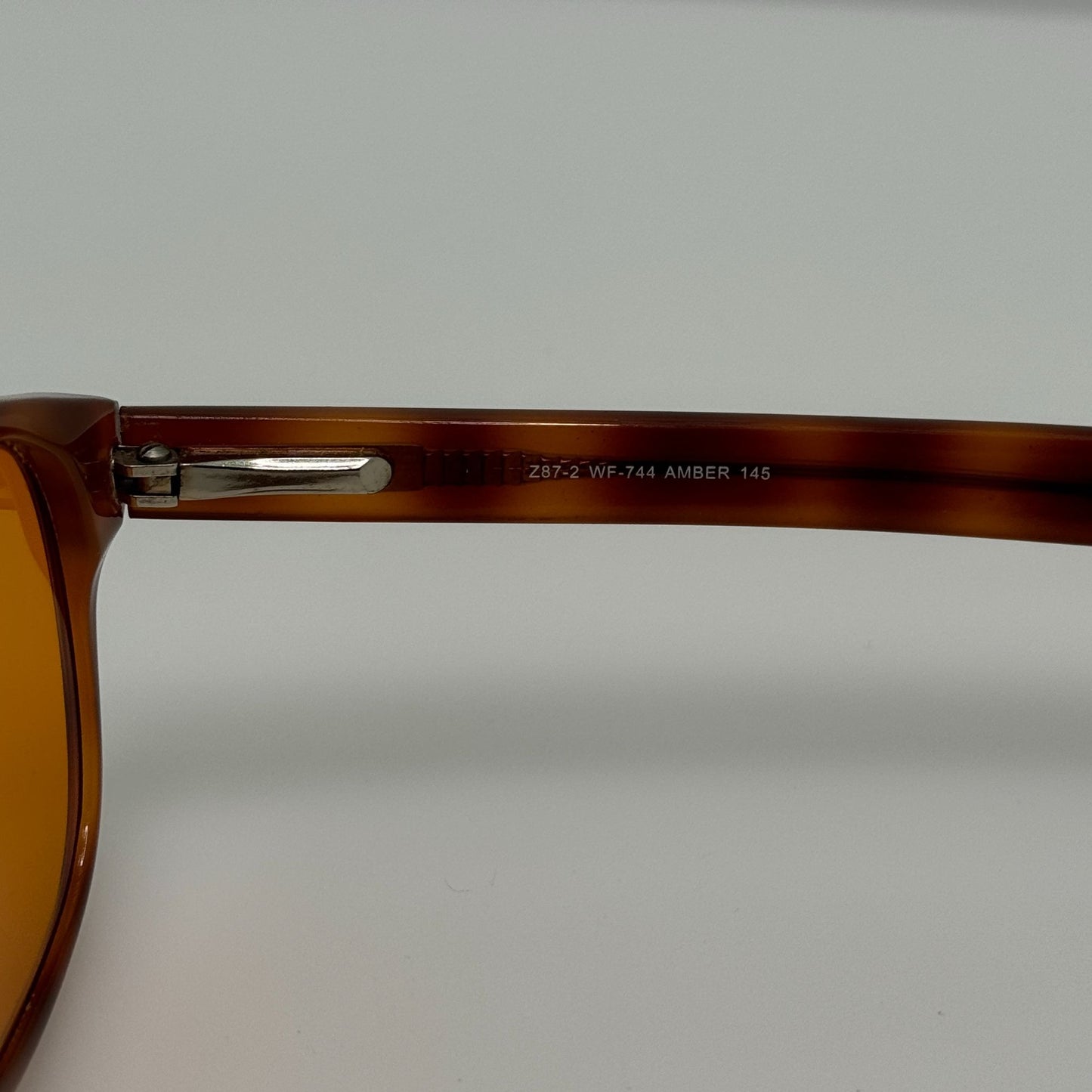 Art Craft Eyeglasses Eye Glasses Z87-2 WF-744 Amber 52-17-145