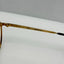 Conti London Eyeglasses Eye Glasses Frames Aviator Gold 54-18