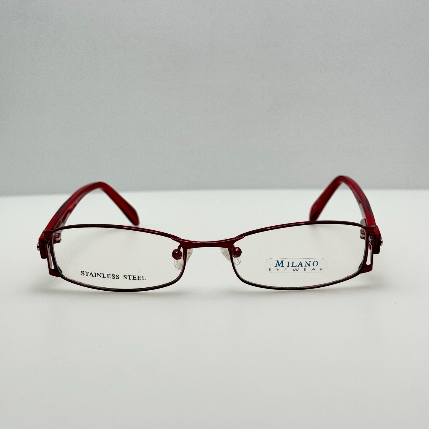 Milano Eyeglasses Eye Glasses Frames 1569 Ruby 50-18-140