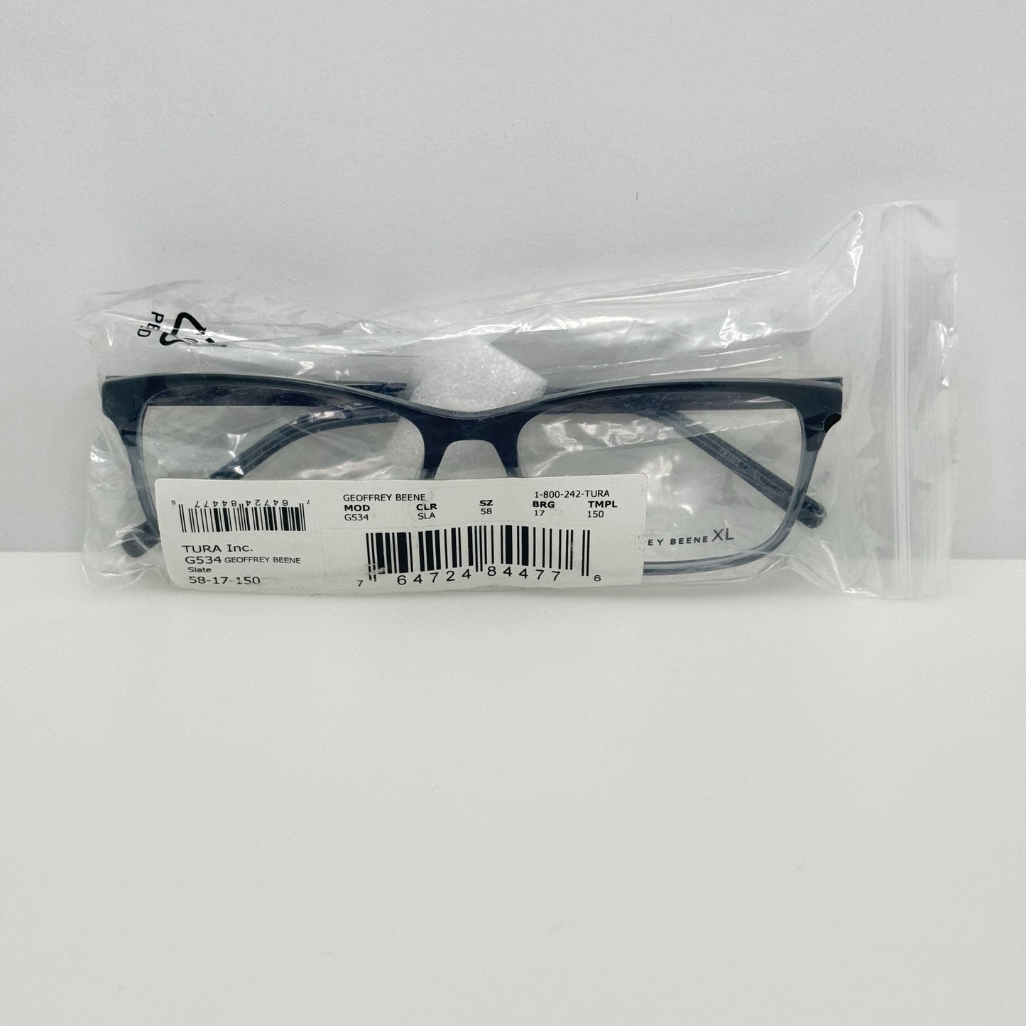 Geoffrey Beene Eyeglasses Eye Glasses Frames G534 SLA 58-17-150