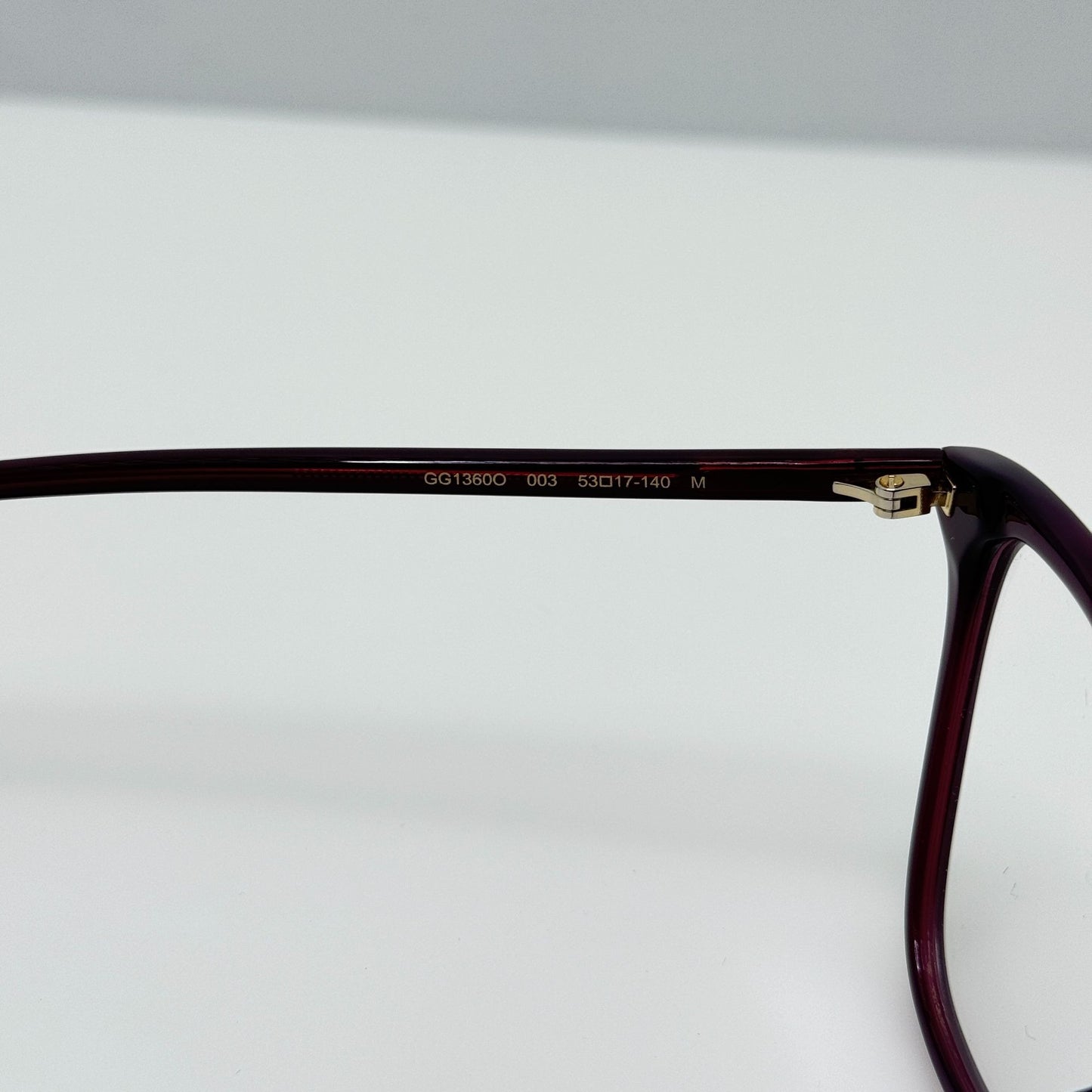 Gucci Eyeglasses Eye Glasses Frames GG1360O 003 53-17-140 Italy