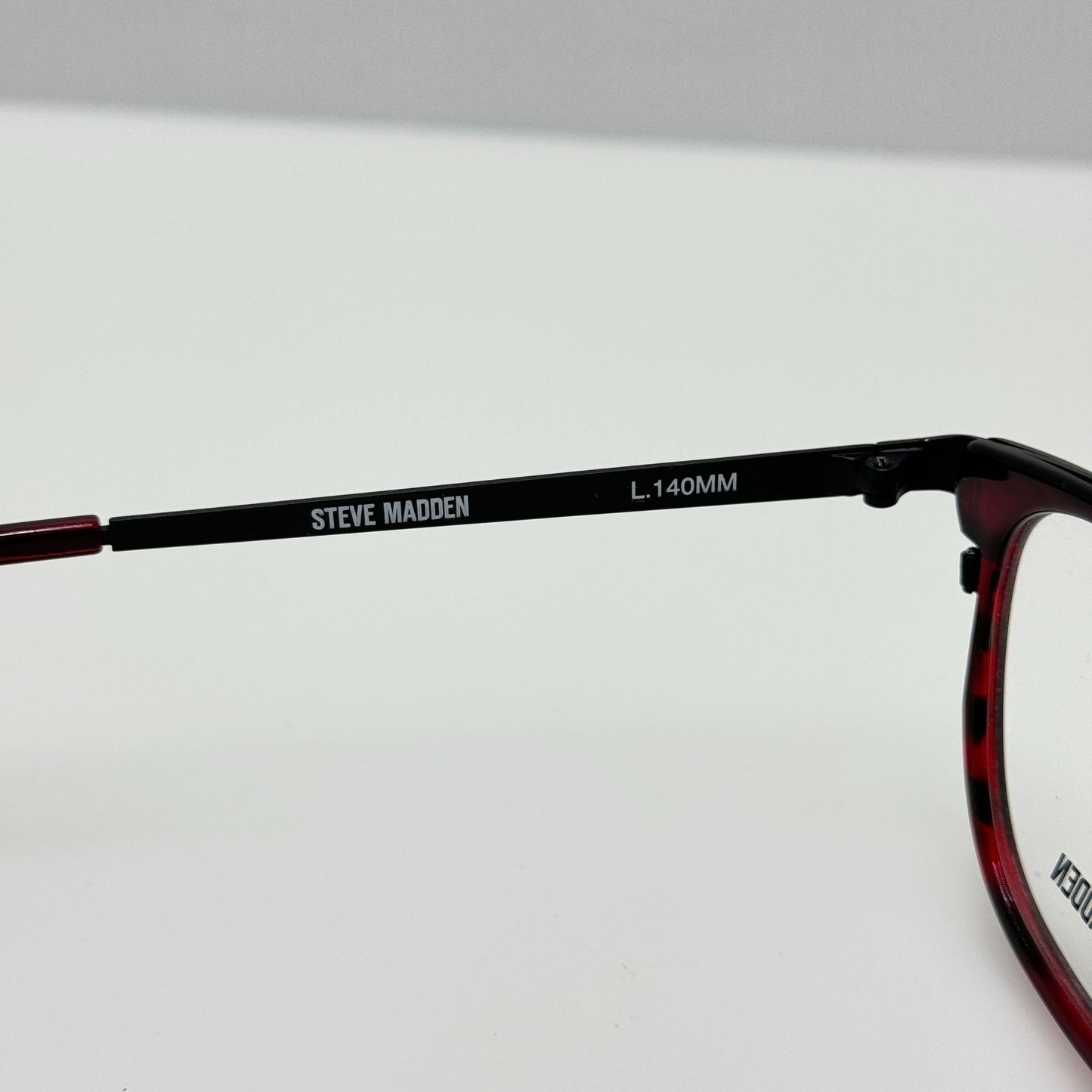 Steve Madden Eyeglasses Eye Glasses Frames Sliick Merlot Horn 52-19-140