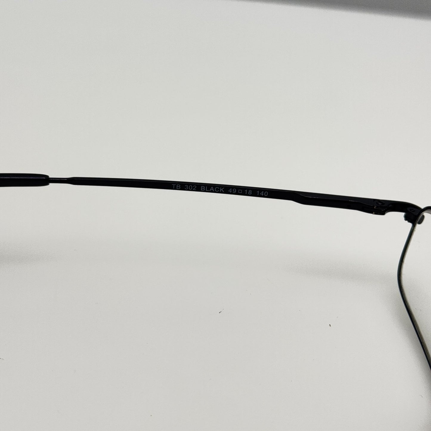 Thorton & Banks Eyeglasses Eye Glasses Frames TB 302 Black 49-18-140