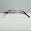 Boutique Eyeglasses Eye Glasses Frames Pave 242 Gld 52-17-135 Titanium