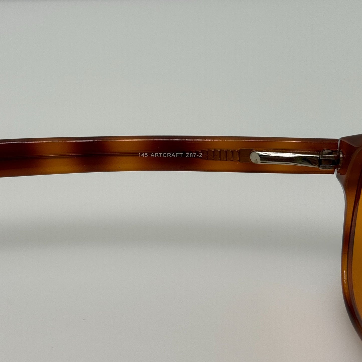 Art Craft Eyeglasses Eye Glasses Z87-2 WF-744 Amber 52-17-145