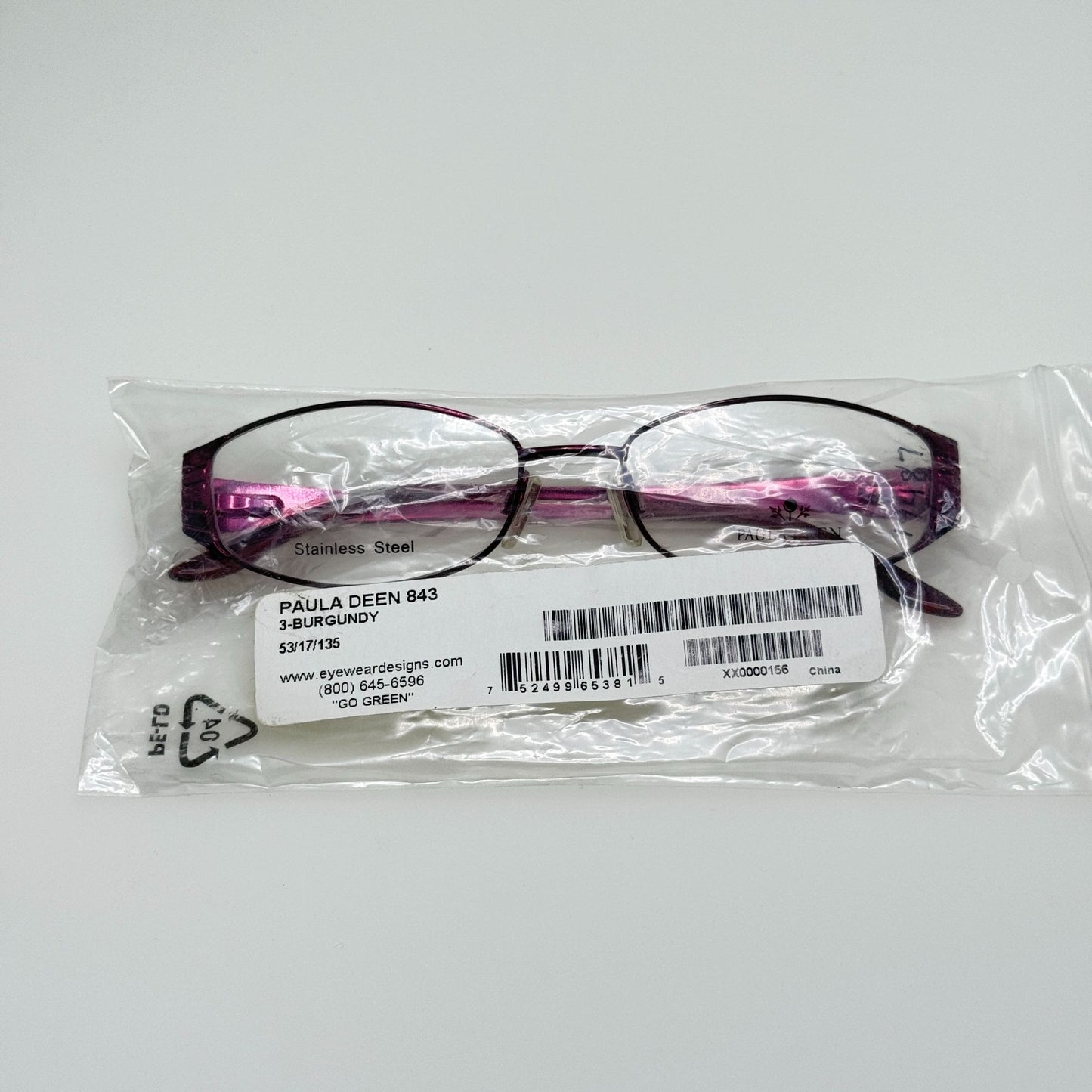 Paula Deen Eyeglasses Eye Glasses Frames PD 843-3 53-17-135