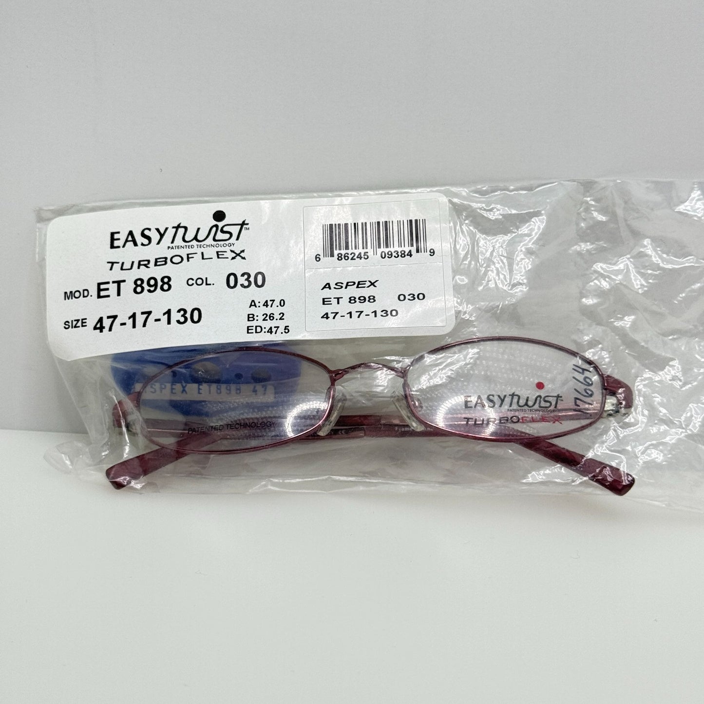 Easytwist Easy Twist Eyeglasses Eye Glasses Frames ET 898 30 47-17-130