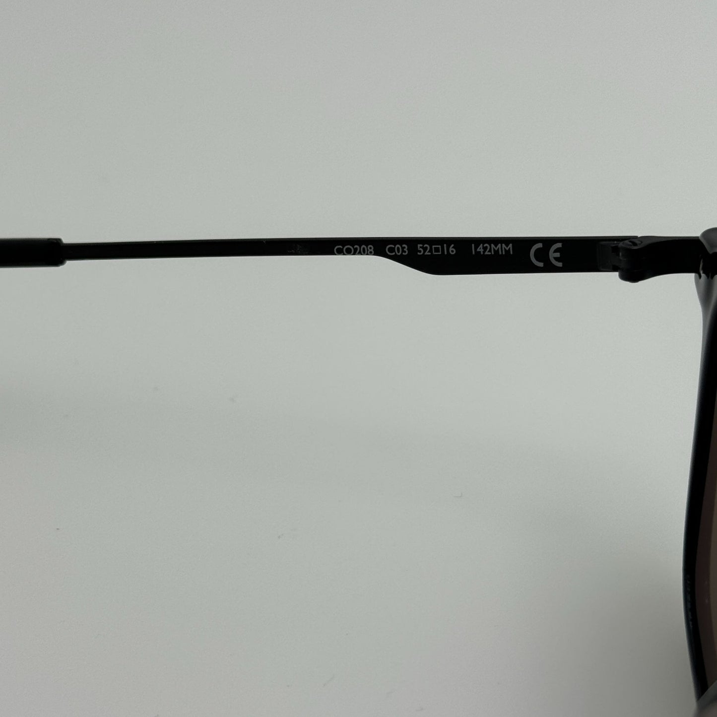 Canali Sunglasses Co208 C03 Black Italy 52-16-142