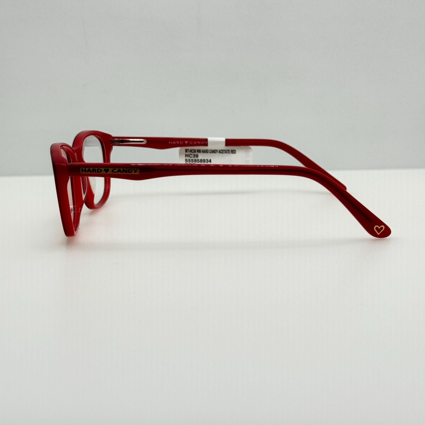 Hard Candy Eyeglasses Eye Glasses Frames HC39 RED 53-16-135