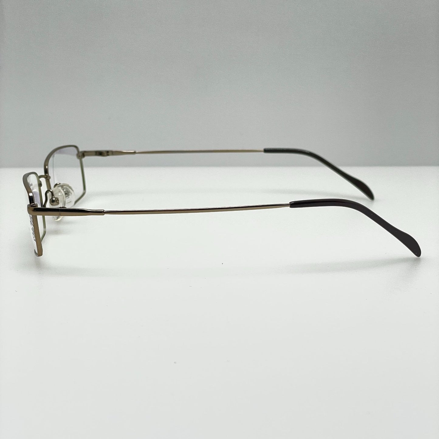 GG Eyes Eyeglasses Eye Glasses Frames Ron 53-18-145 Dull Gold Avada