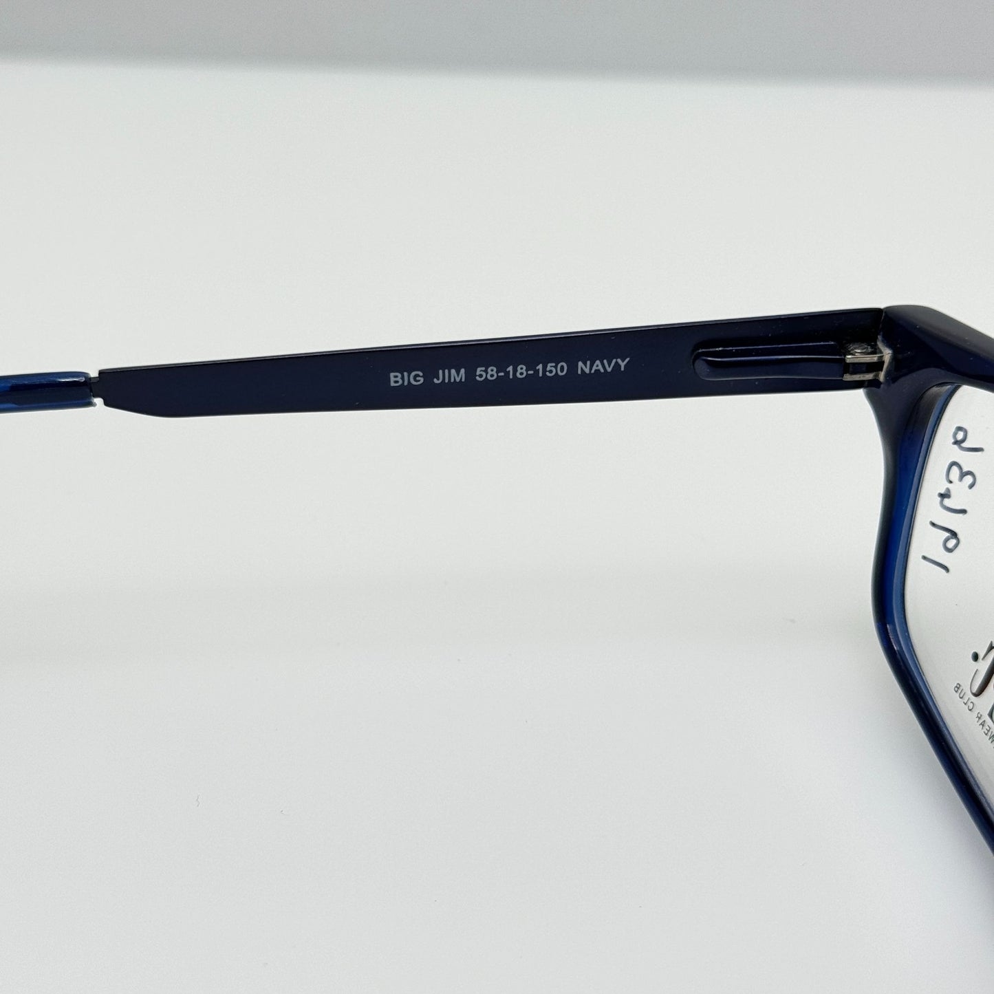 BMEC Eyeglasses Eye Glasses Frames Big Jim Navy 58-18-150