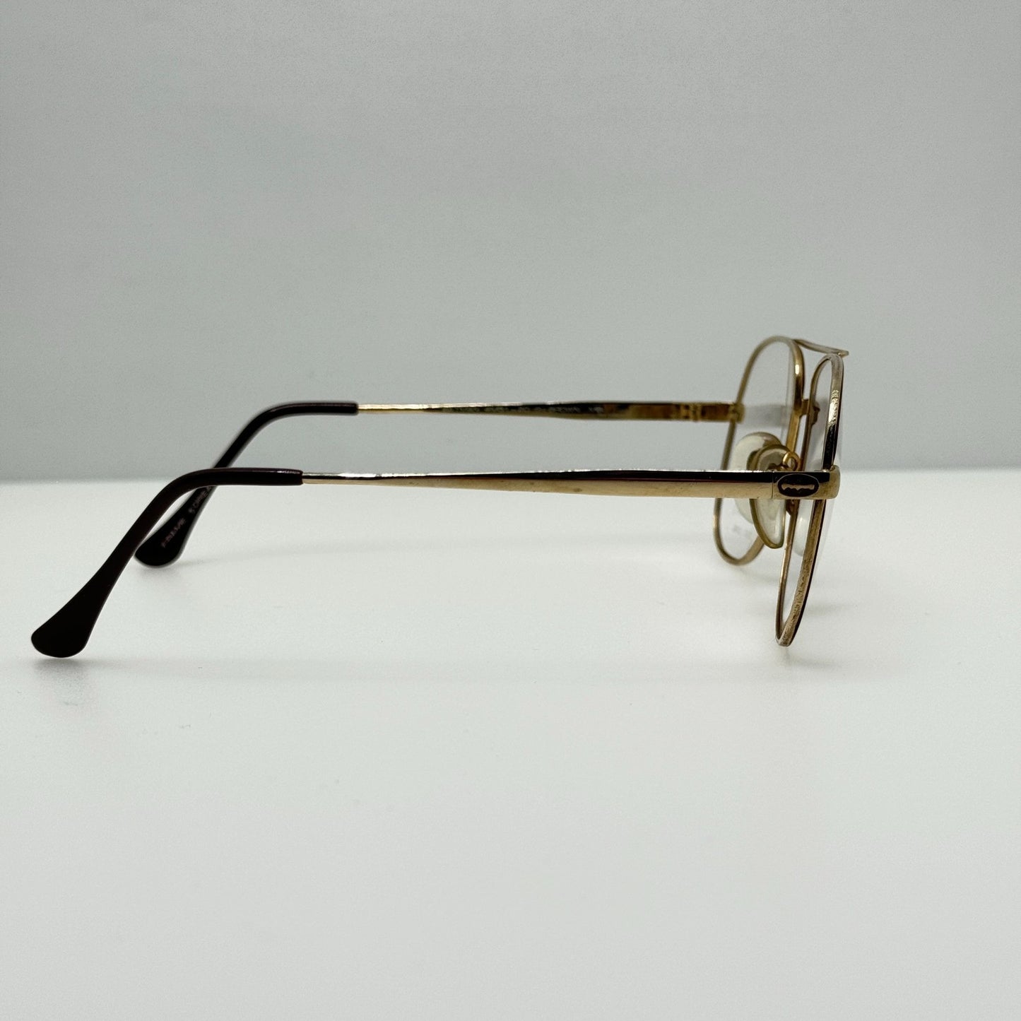 Batman Eyeglasses Eye Glasses Frames 4M Gold Brown 51-20-135 Mbl Kids Youth