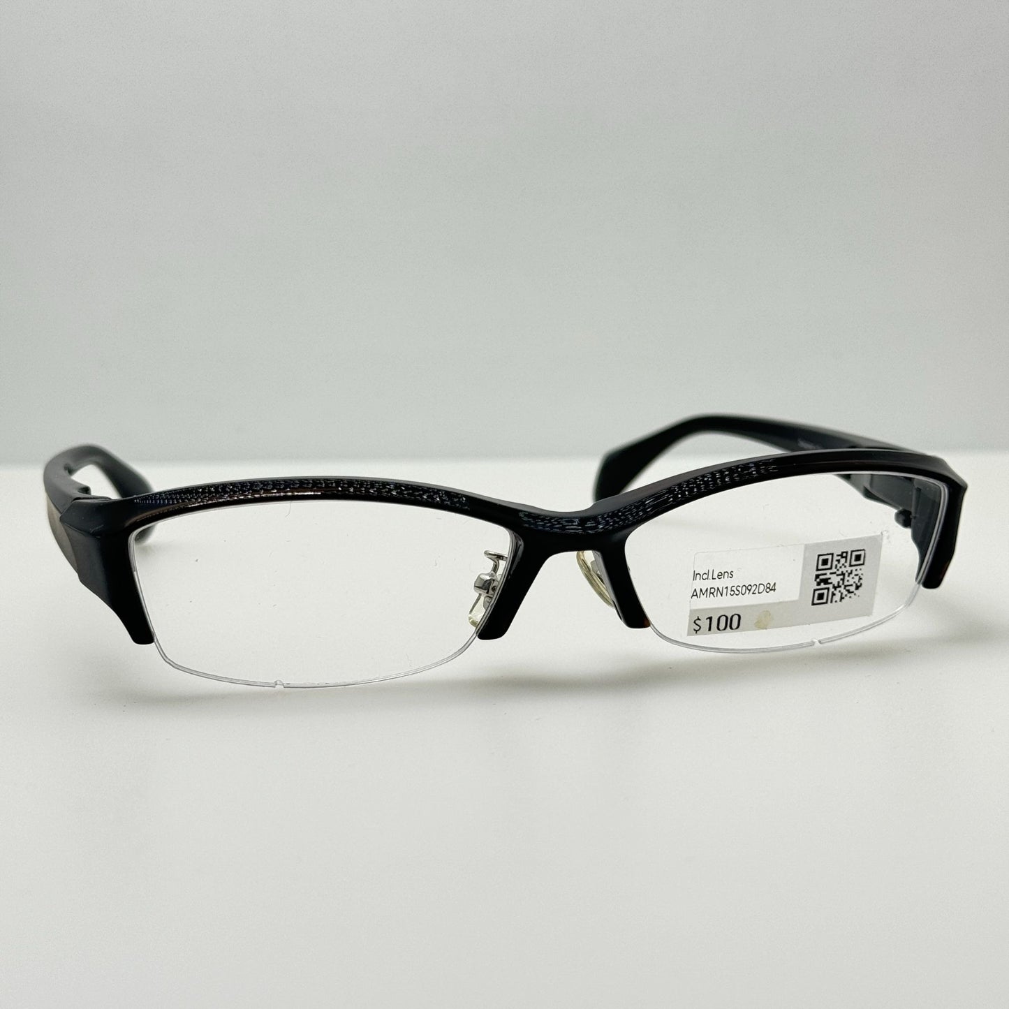 Jins Eyeglasses Eye Glasses Frames MRN-15S-092D 84 55-16-149 29.5