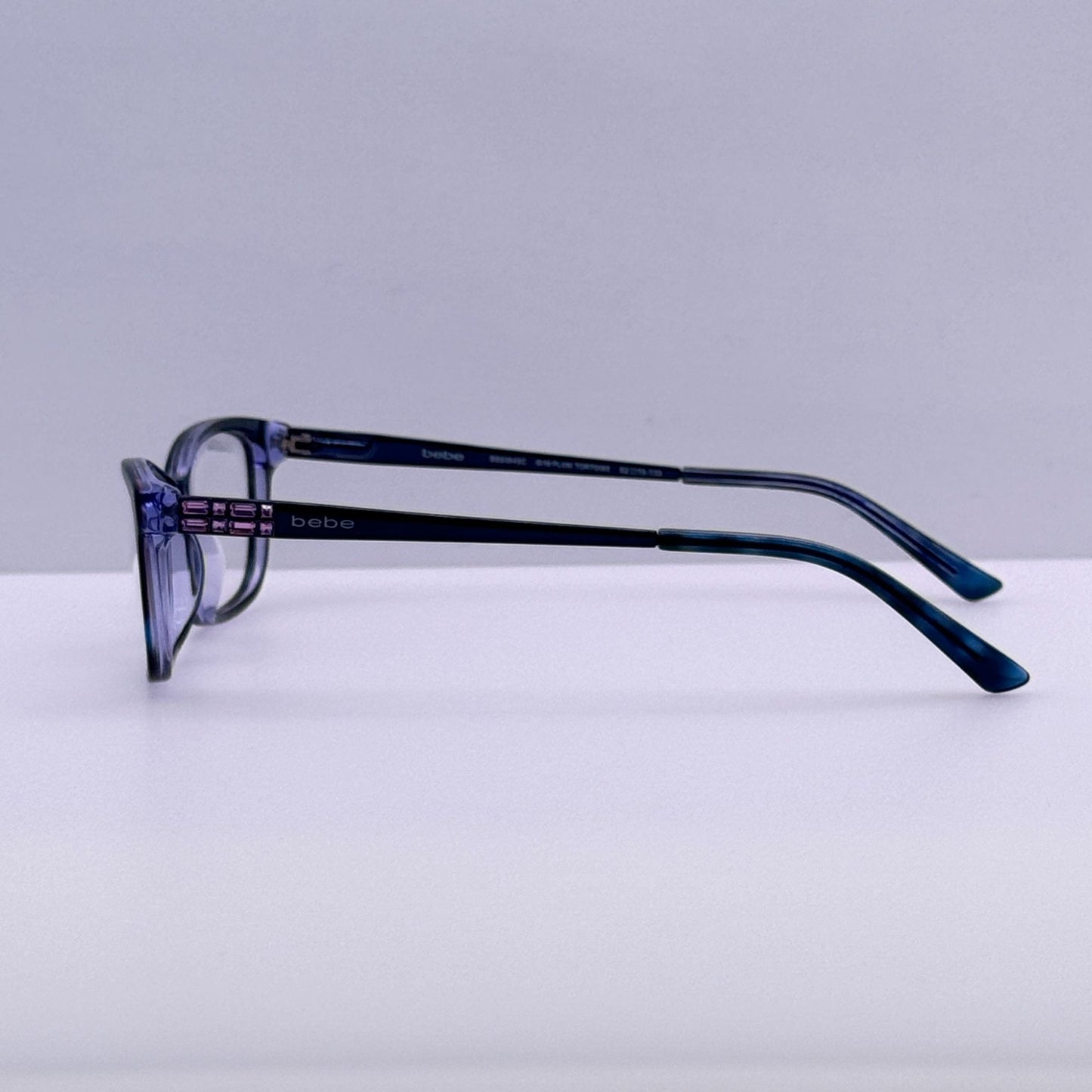 Bebe Eyeglasses Eye Glasses Frames BB 5084SC 518 Plum Tortoise 52-15-135