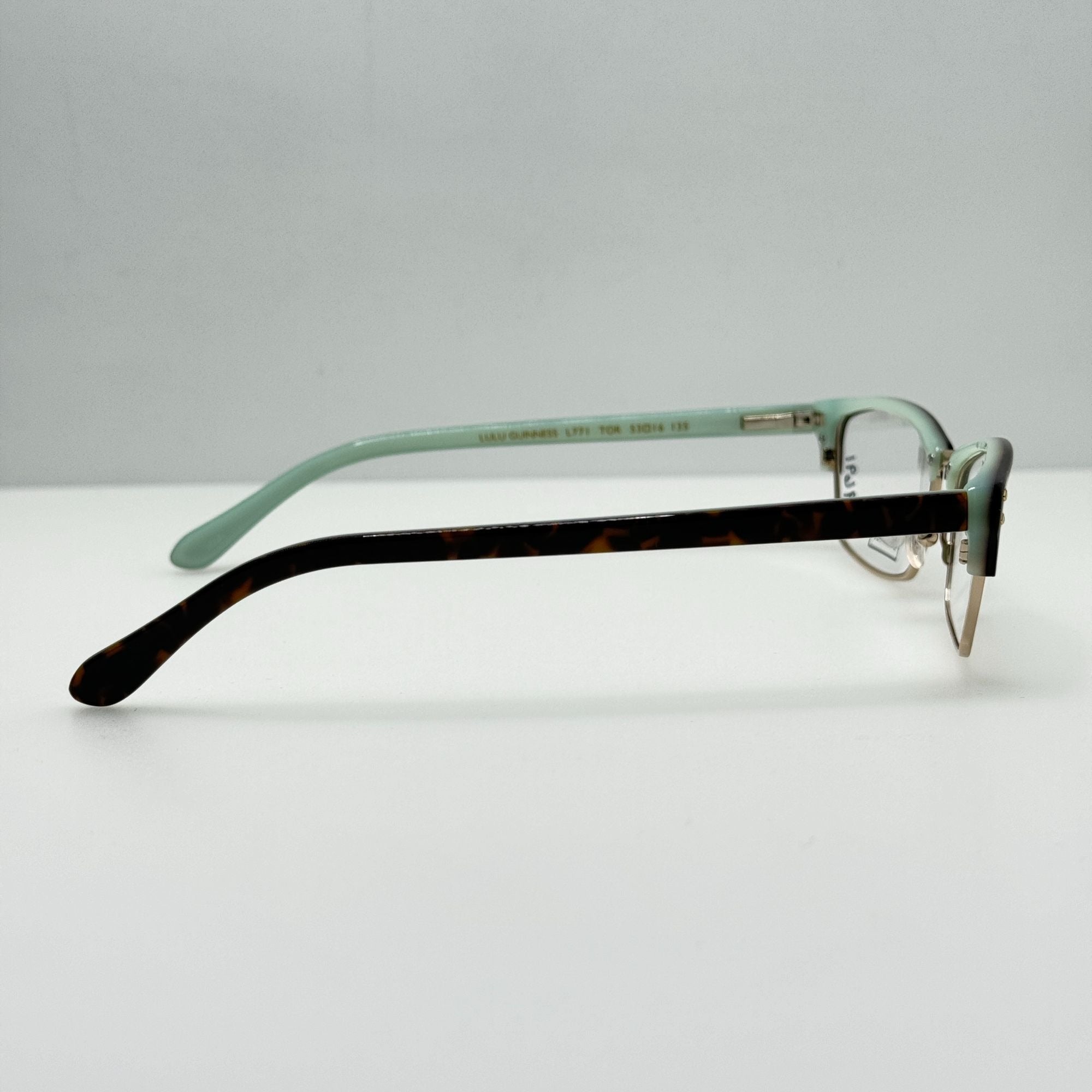 Lulu Guinness Eyeglasses Eye Glasses store Frames L771 TOR 53-16-135 Display Model