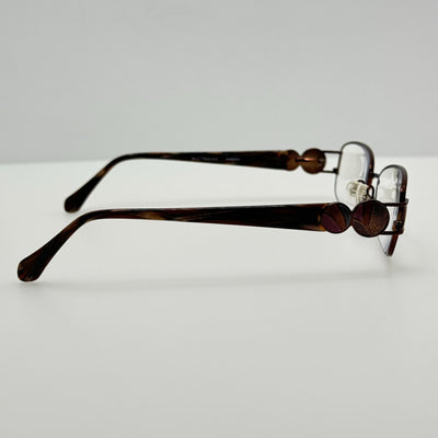 Wittnauer Eyeglasses Eye Glasses Frames Nasira Brown 52-16-135