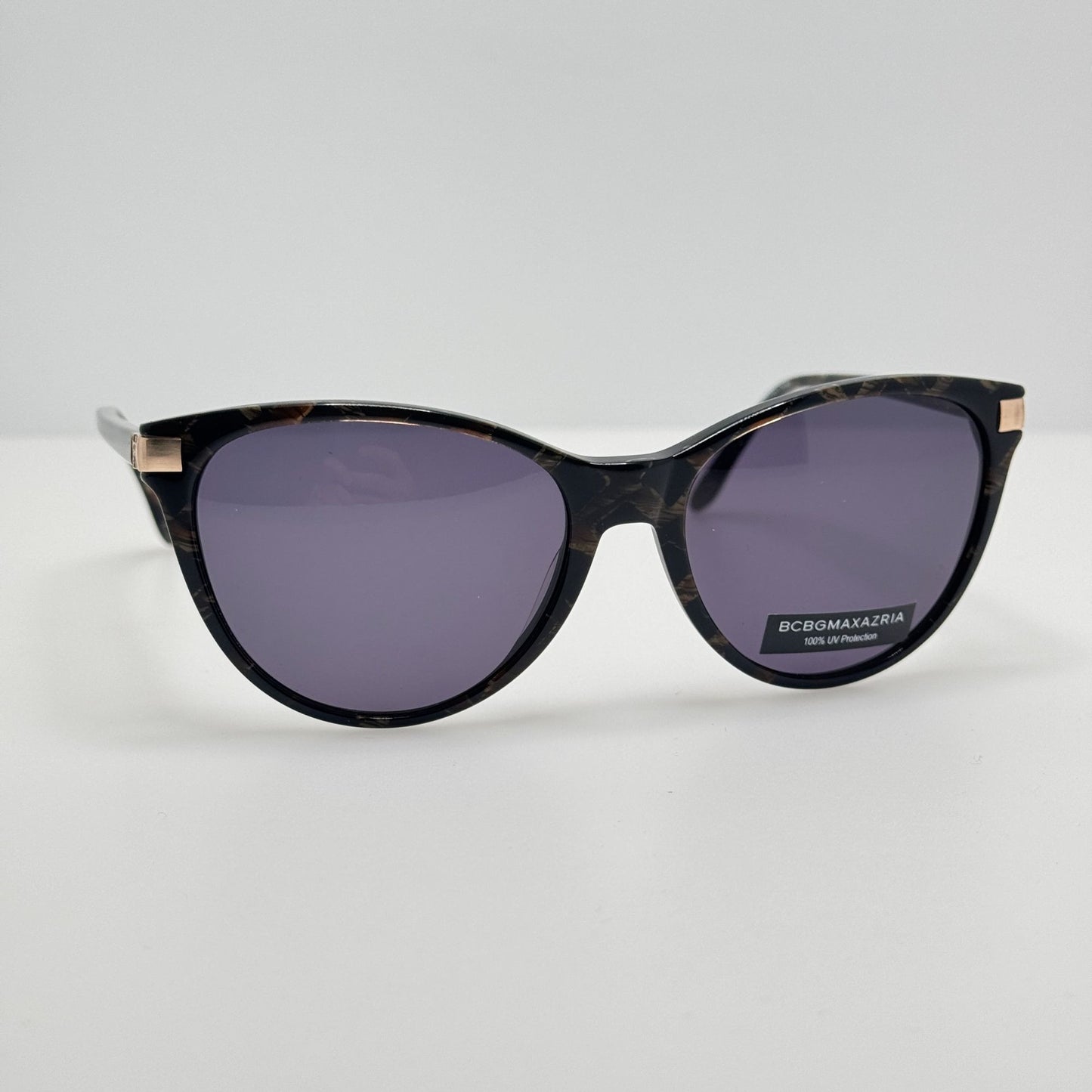 BCBGMAXAZRIA Sunglasses Distraction Black Pattern 55-16-135