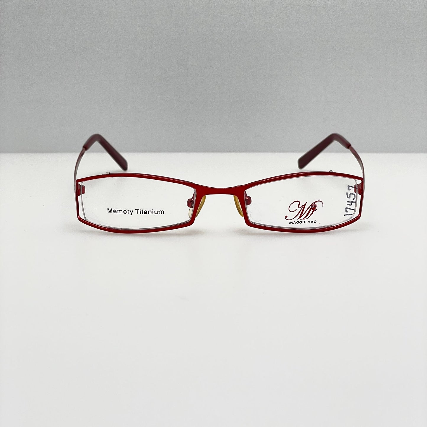 Maggie Yao Eye Glasses Eyeglasses Frames MY-903 Burgundy 45-17-130 Avada Eyewear