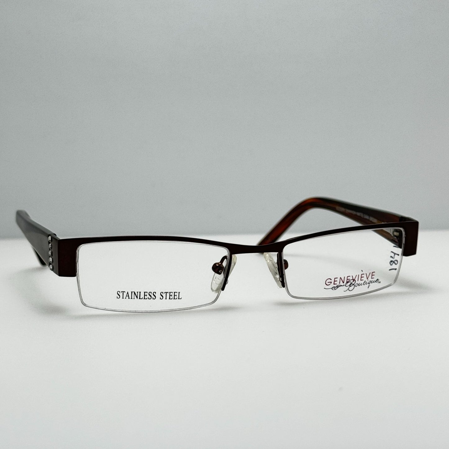 Genevieve Eyeglasses Eye Glasses Frames Shannon Brown 50-17-140