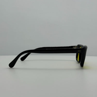 Zyloware Eyeglasses Eye Glassses Frames 5 1/2 Retro Vintage Black Nylon 46-20