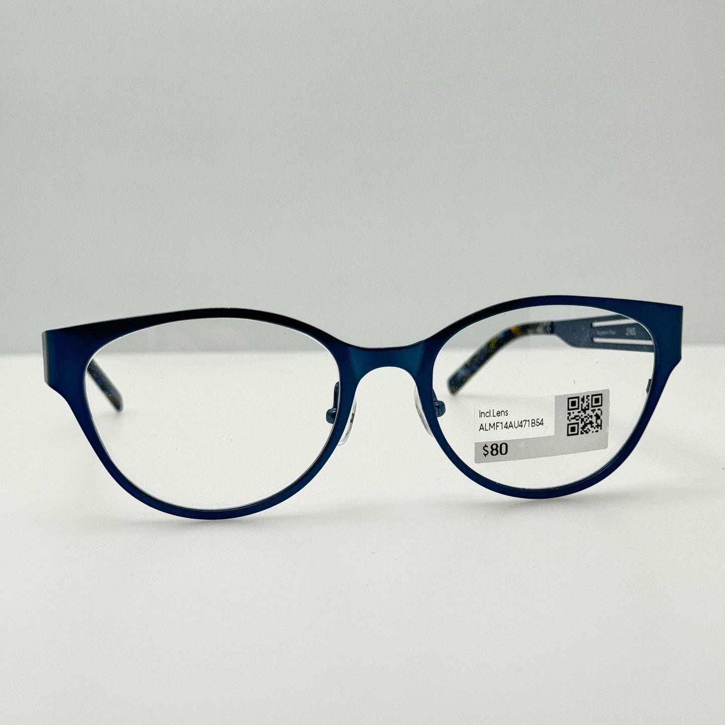 Jins Eyeglasses Eye Glasses Frames LMF-14A-U471B 54 54-19-140 41.6