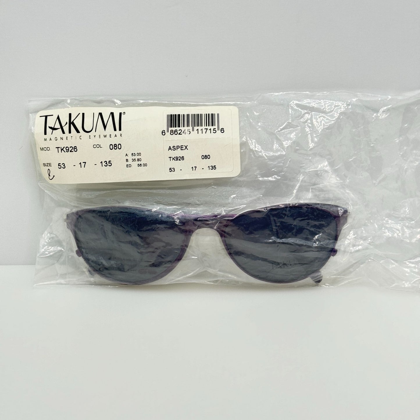 Takumi Eyeglasses Eye Glasses Frames TK 926 080 53-17-135