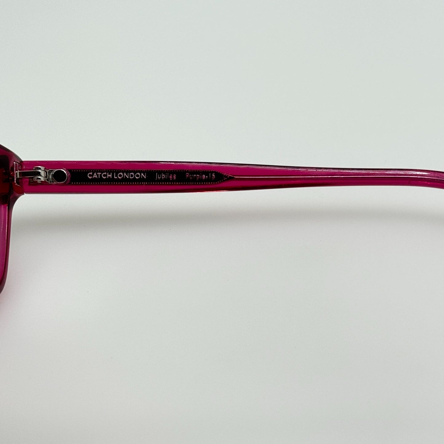 Catch London Eyeglasses Eye Glasses Frames Jubilee Purple 15 England 53-15-140