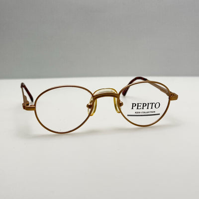 Pepito Eyeglasses Eye Glasses Frames Andy Gold Kids Youth 42-18-125