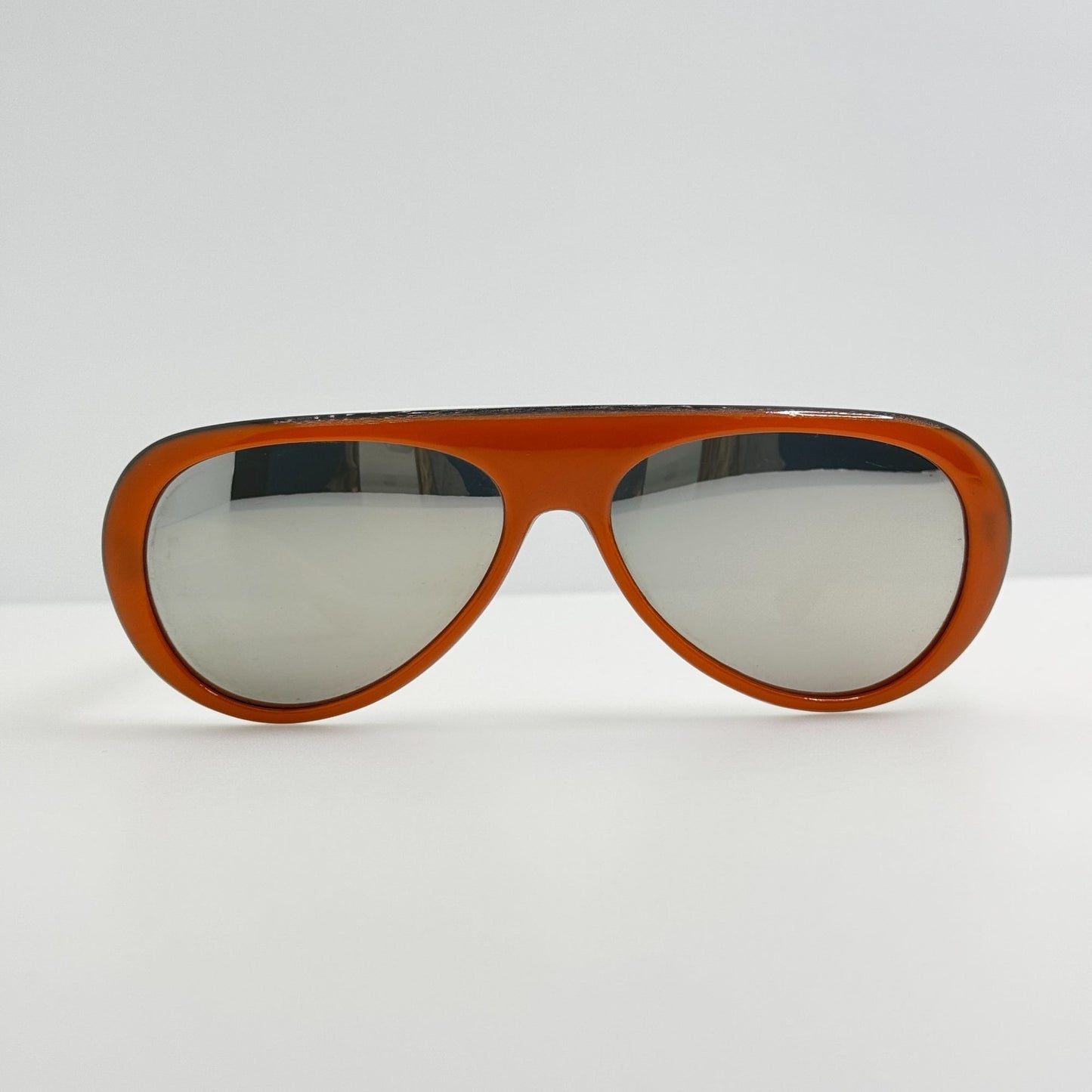 Martin Sunglasses Batterson Vintage M 522 Japan 46 Orange White