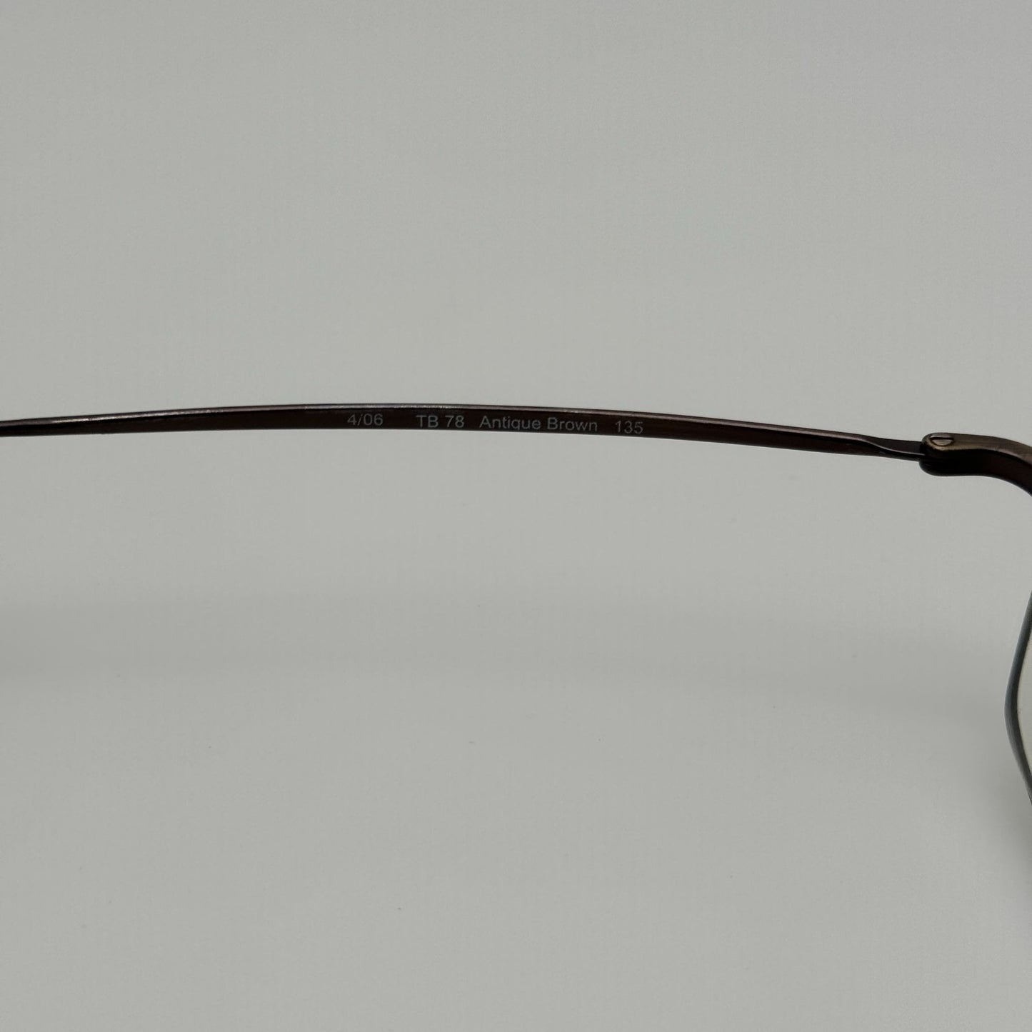 Tommy Bahama Eyeglasses Eye Glasses TB78 135 Antique Brown 4/06