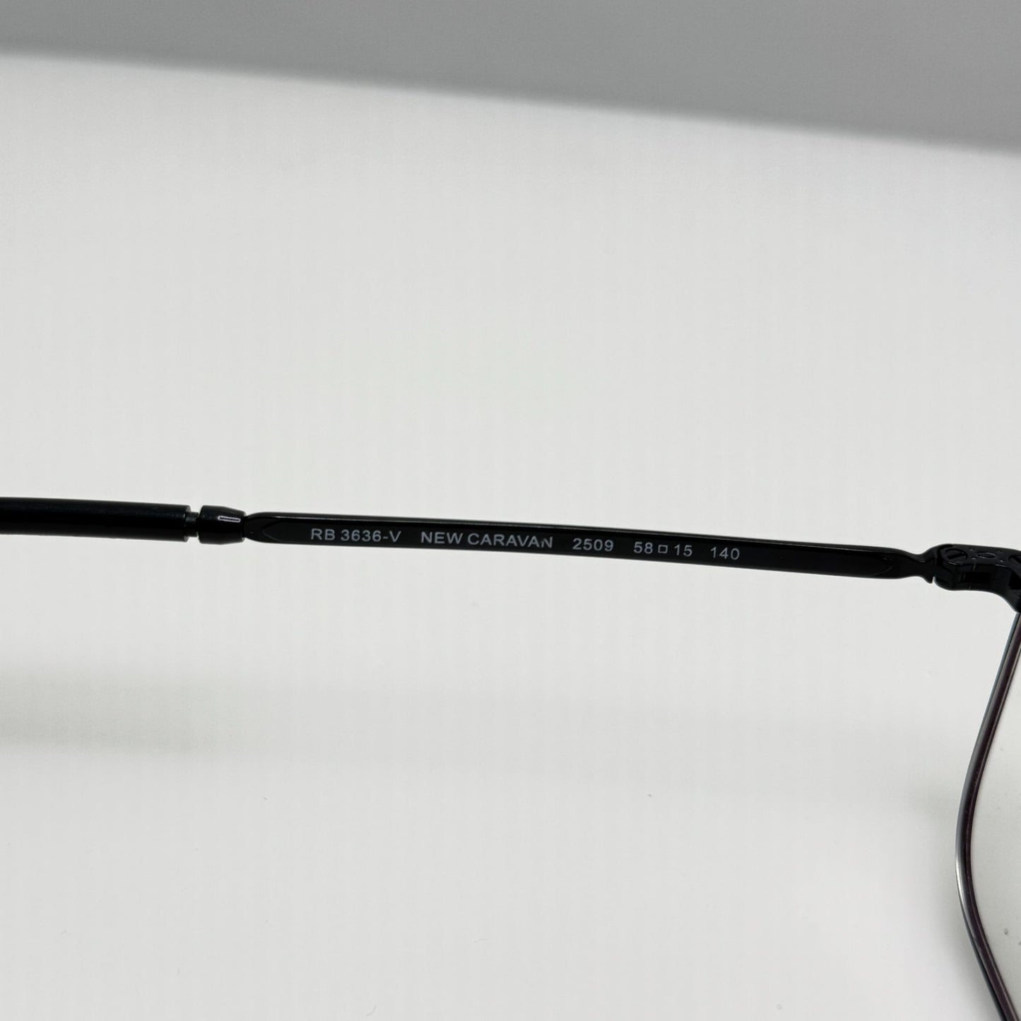 Ray Ban Eyeglasses Eye Glasses Frames RB 3636-V New Caravan 2509 58-15-140