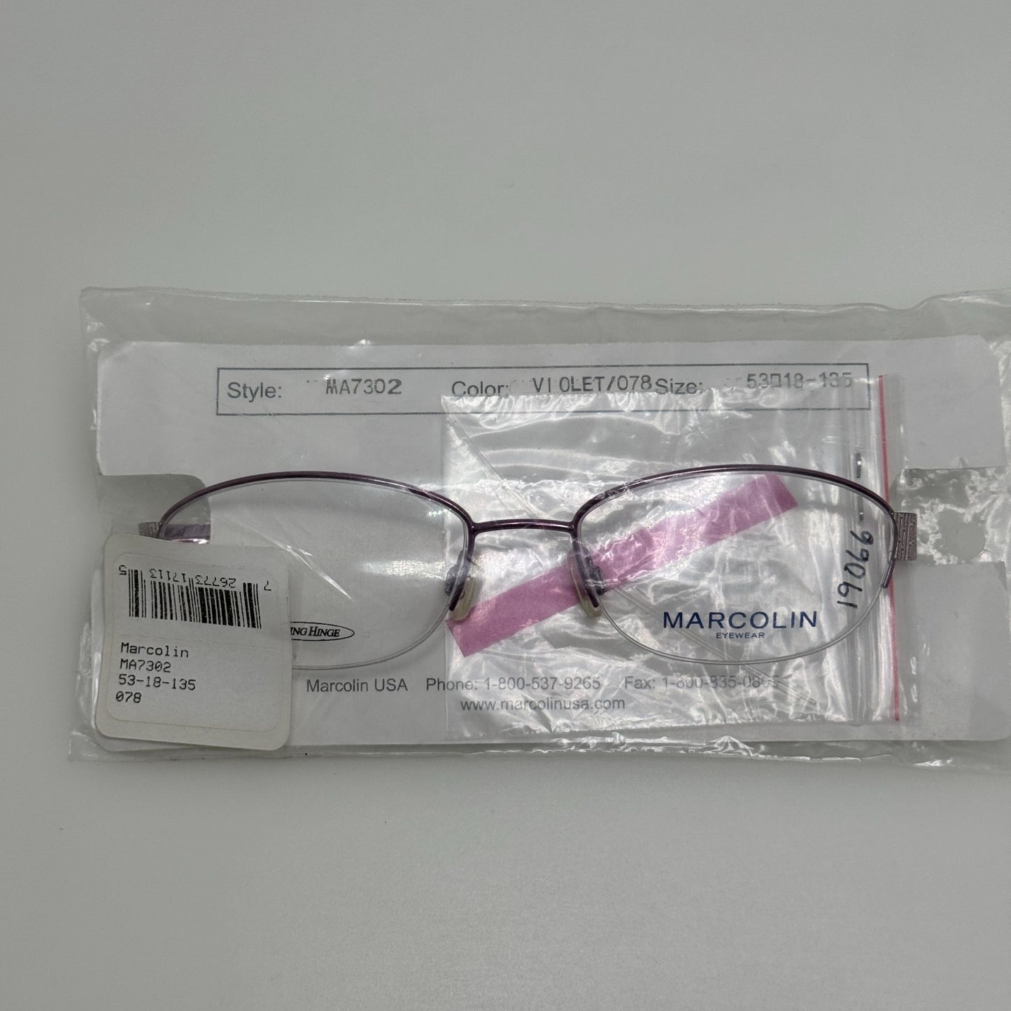 Marcolin Eyeglasses Eye Glasses Frames MA 7302 078 53-18-135