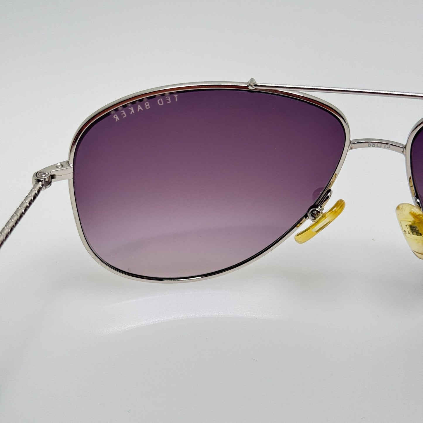 Ted Baker Sunglasses B611 Sil 58-13-140