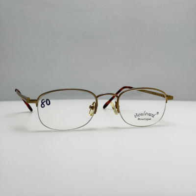 Boulevard Boutique Eyeglasses Eye Glasses Frames B4138 Gold 48-19-140