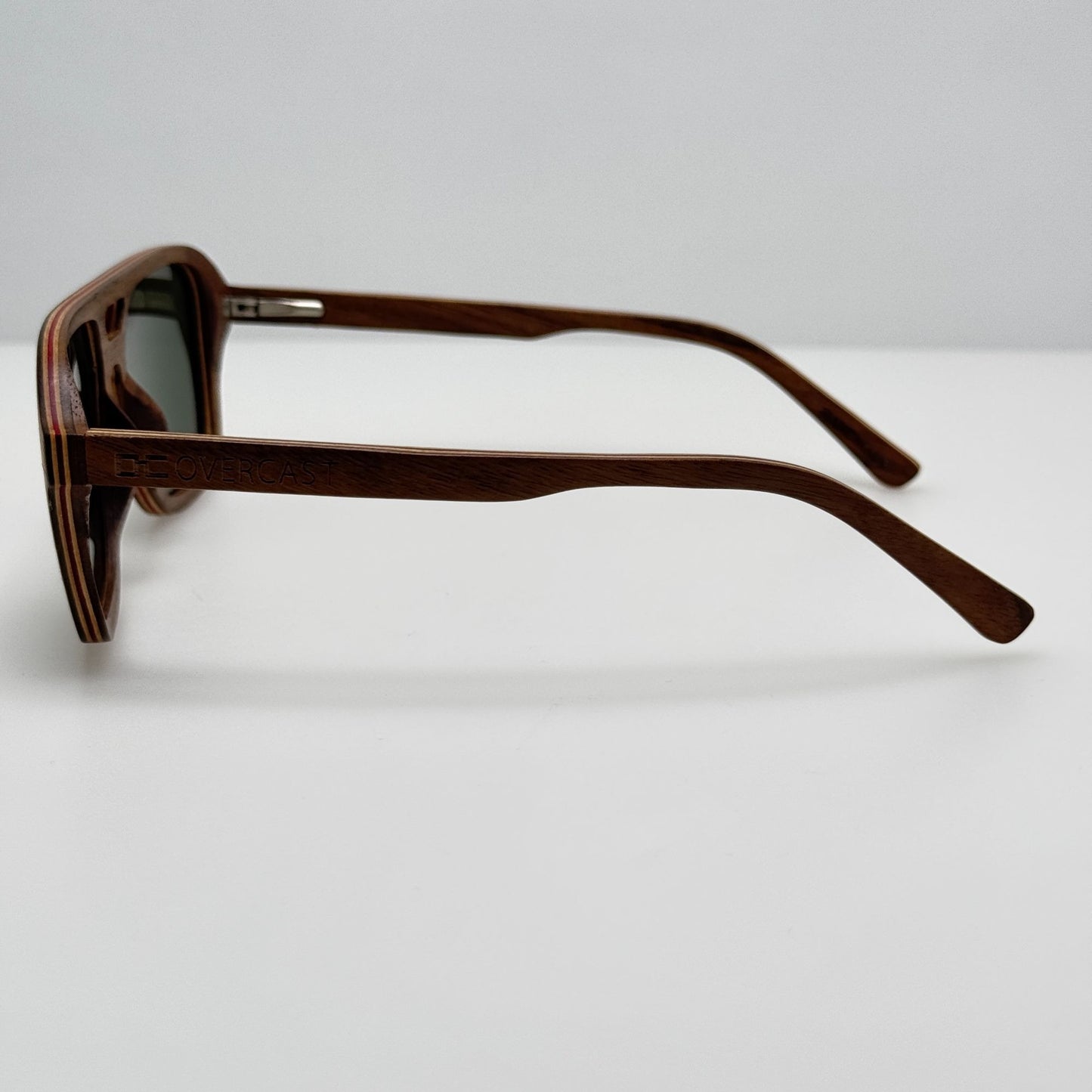 Overcast Sunglasses W3084 Wood Polarized