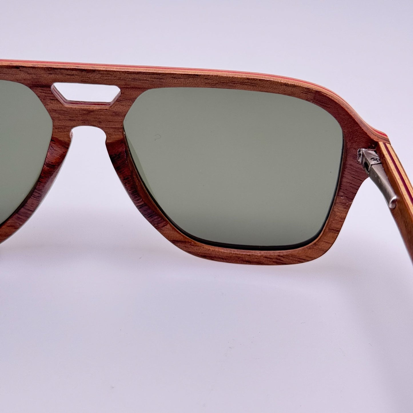 Overcast Sunglasses W3084 Wood Polarized