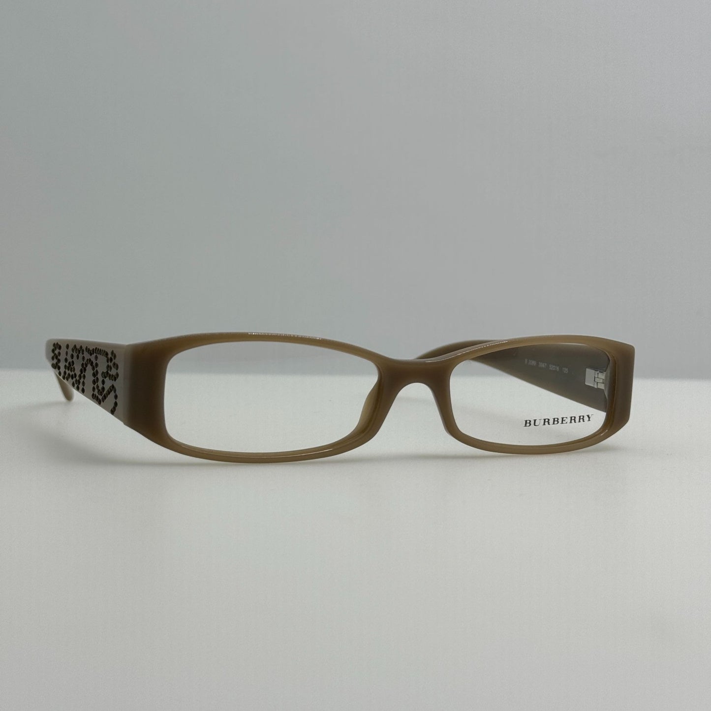 Burberry Eyeglasses Eye Glasses Frames B 2089 3047 Italy 52-16-135