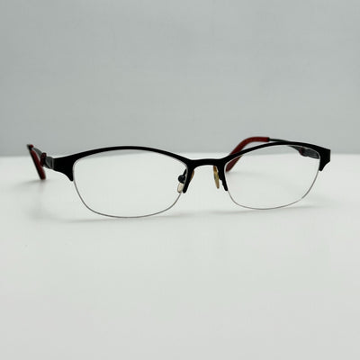 Lulu Guinness Eyeglasses Eye Glasses Frames LF44 BLK 50-17-135