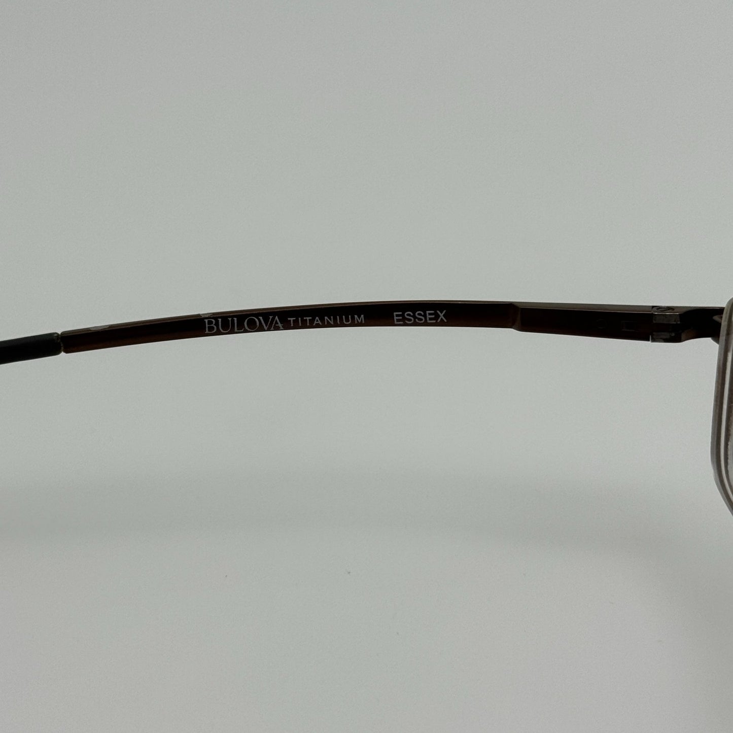 Bulova Eyeglasses Eye Glasses Frames Essex Brown 52-19-140